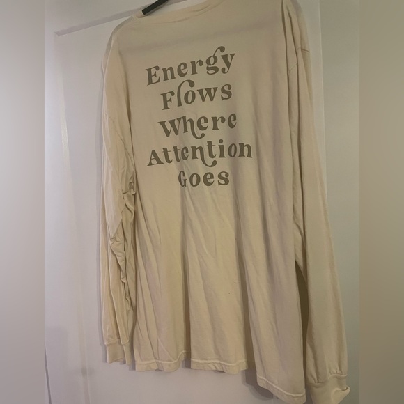 Lady Getz XXL long sleeve peace TShirt - Picture 2 of 3